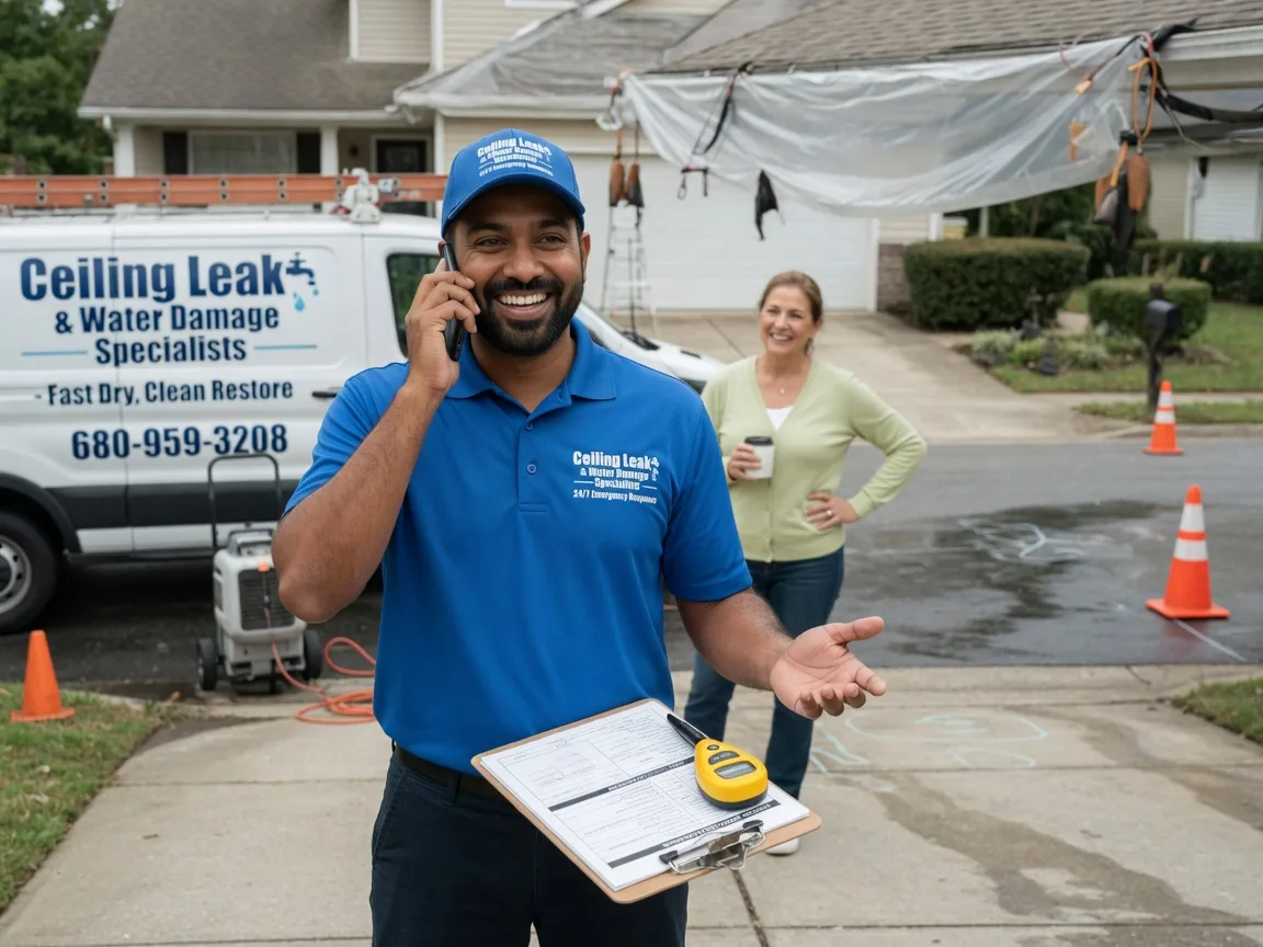 Ceiling Leak Cleanup Henrietta, NC FAQs